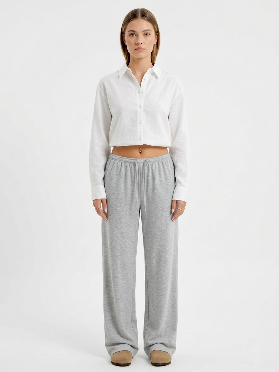 Cozy Wide-Leg Everyday Trousers