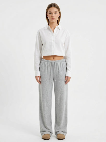 Cozy Wide-Leg Everyday Trousers