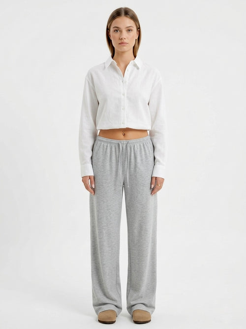 Cozy Wide-Leg Everyday Trousers