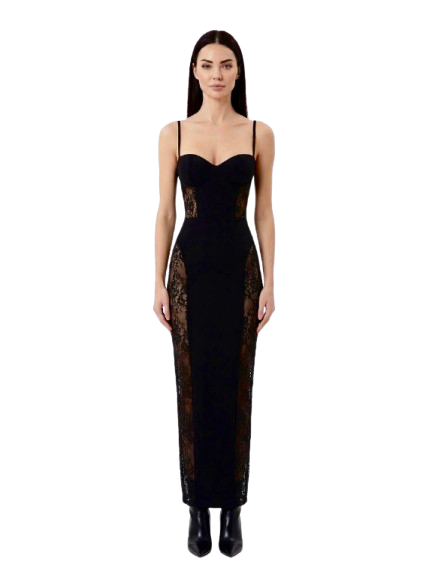Halter Neck Backless Fluid Maxi Dress