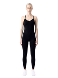 Silhouette Cami V-Neck Full-Length Active Unitard